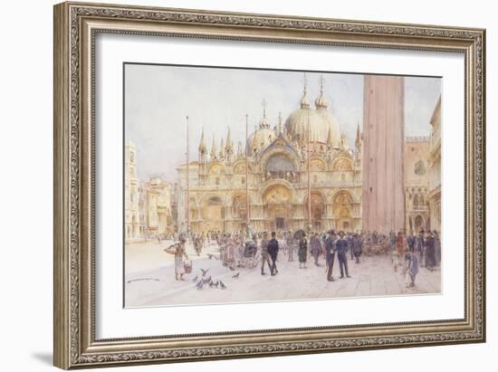 St Marks Square, Venice-Walter Frederick Roofe Tyndale-Framed Giclee Print