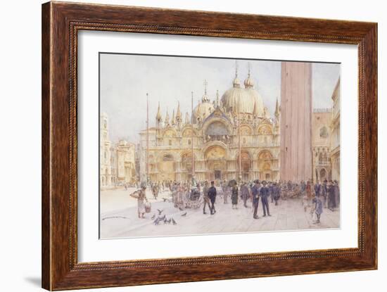 St Marks Square, Venice-Walter Frederick Roofe Tyndale-Framed Giclee Print