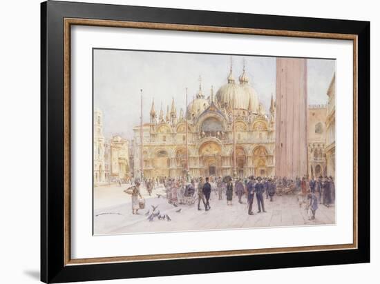 St Marks Square, Venice-Walter Frederick Roofe Tyndale-Framed Giclee Print