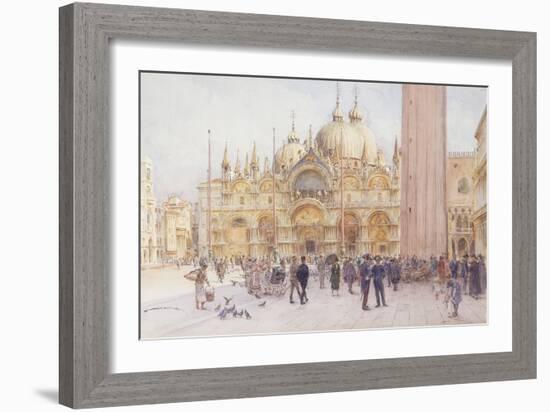 St Marks Square, Venice-Walter Frederick Roofe Tyndale-Framed Giclee Print