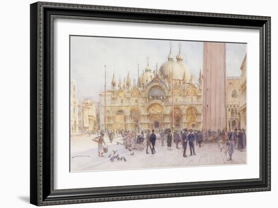 St Marks Square, Venice-Walter Frederick Roofe Tyndale-Framed Giclee Print