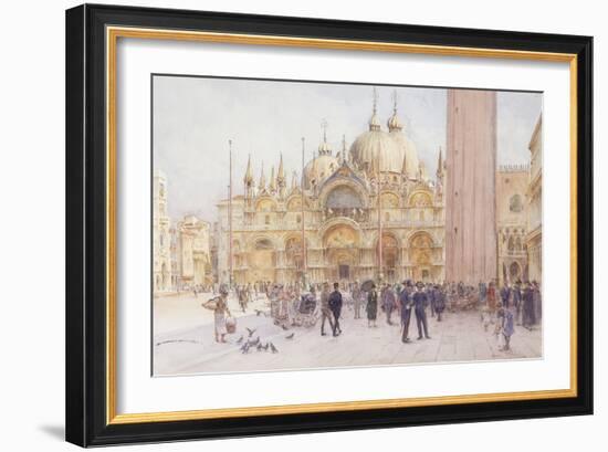 St Marks Square, Venice-Walter Frederick Roofe Tyndale-Framed Giclee Print