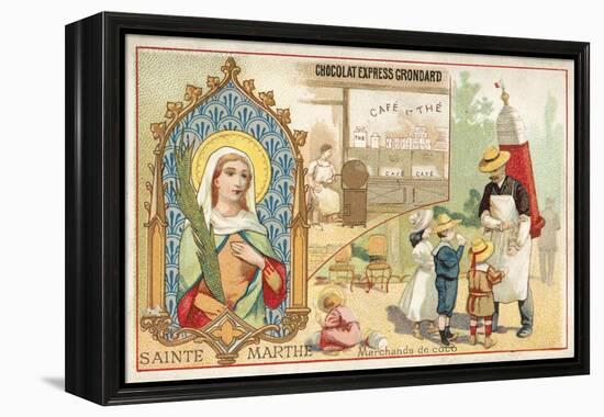 St Martha-null-Framed Premier Image Canvas