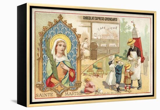 St Martha-null-Framed Premier Image Canvas