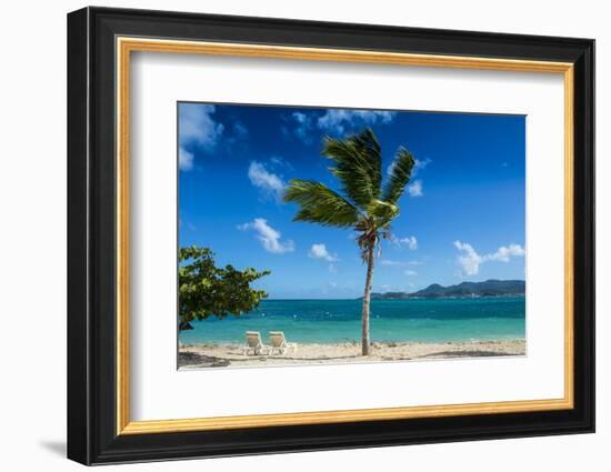 St. Martin, French territory, West Indies, Caribbean, Central America-Michael Runkel-Framed Photographic Print