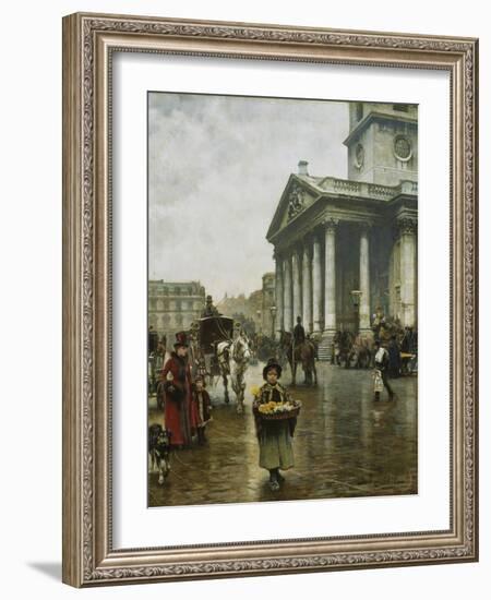 St Martin-In-The-Fields-William Logsdail-Framed Giclee Print