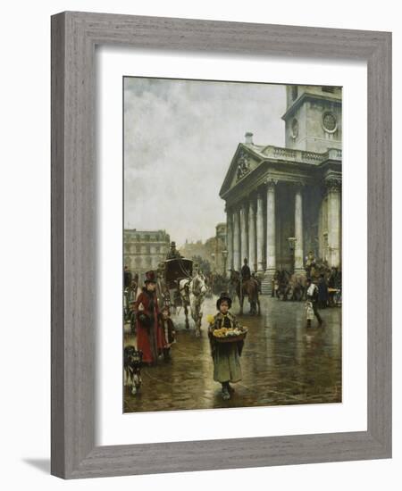 St Martin-In-The-Fields-William Logsdail-Framed Giclee Print