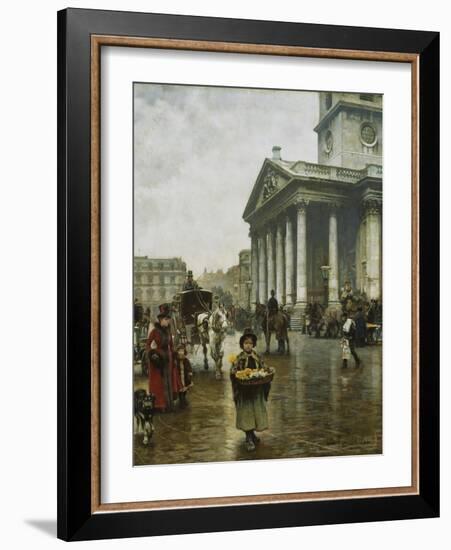 St Martin-In-The-Fields-William Logsdail-Framed Giclee Print