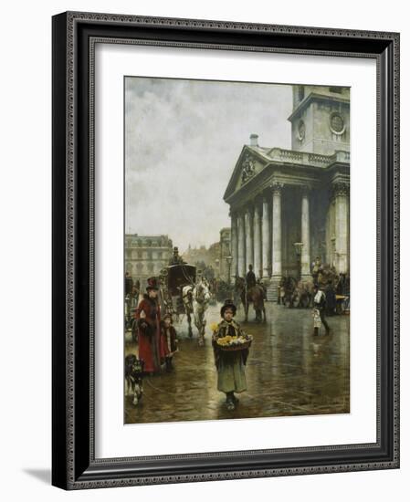 St Martin-In-The-Fields-William Logsdail-Framed Giclee Print