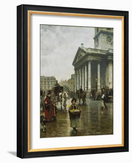 St Martin-In-The-Fields-William Logsdail-Framed Giclee Print