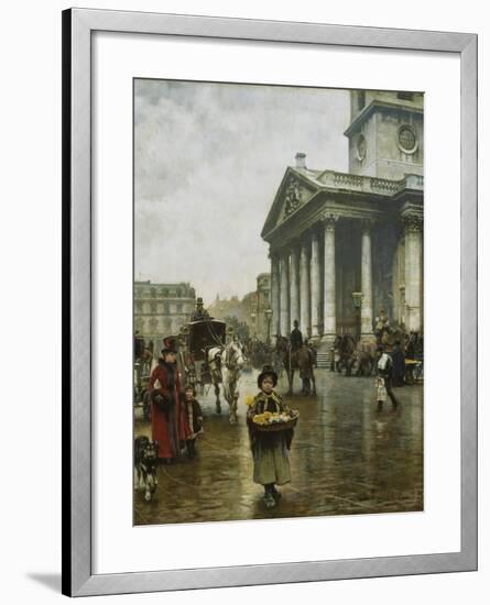 St Martin-In-The-Fields-William Logsdail-Framed Giclee Print