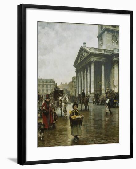 St Martin-In-The-Fields-William Logsdail-Framed Giclee Print