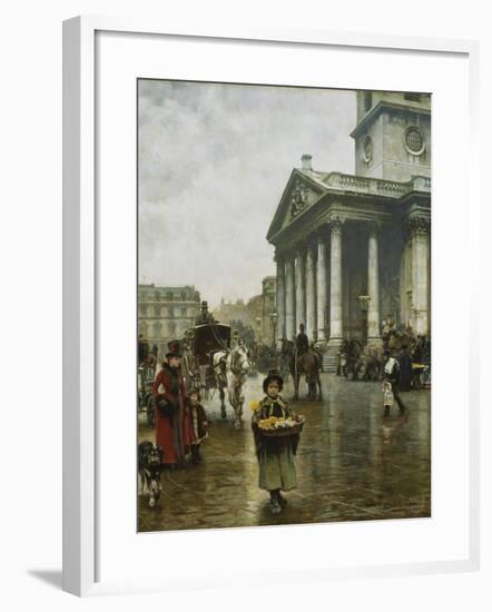 St Martin-In-The-Fields-William Logsdail-Framed Giclee Print