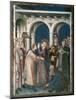 St Martin Is Knighted, 1312-1317-Simone Martini-Mounted Giclee Print