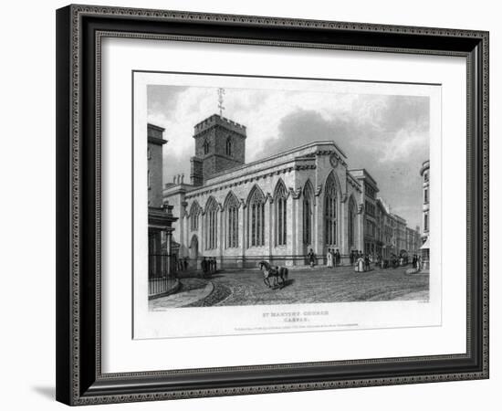 St Martin's Church, Carfax, Oxford, 1835-John Le Keux-Framed Giclee Print