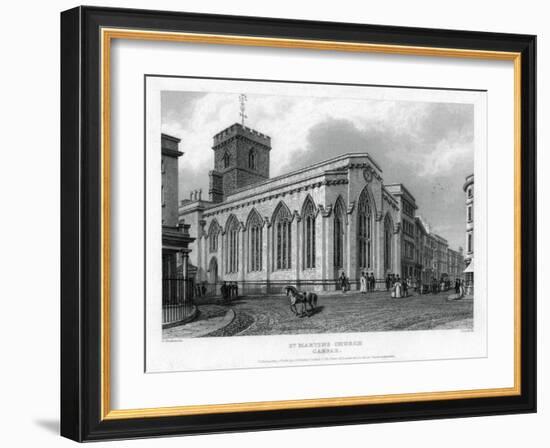 St Martin's Church, Carfax, Oxford, 1835-John Le Keux-Framed Giclee Print