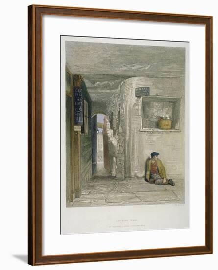 St Martin's Court, Ludgate Hill, City of London, 1851-John Wykeham Archer-Framed Giclee Print