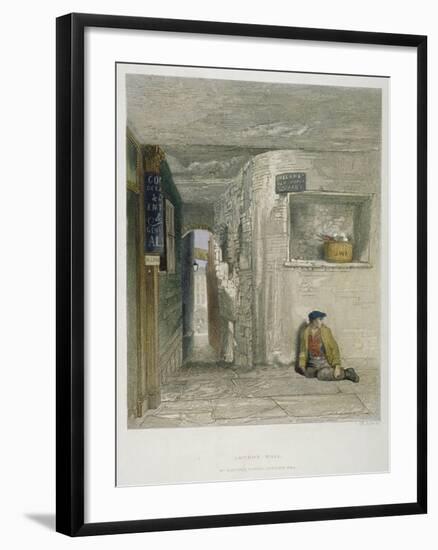 St Martin's Court, Ludgate Hill, City of London, 1851-John Wykeham Archer-Framed Giclee Print