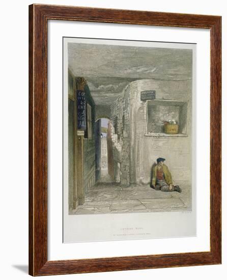 St Martin's Court, Ludgate Hill, City of London, 1851-John Wykeham Archer-Framed Giclee Print