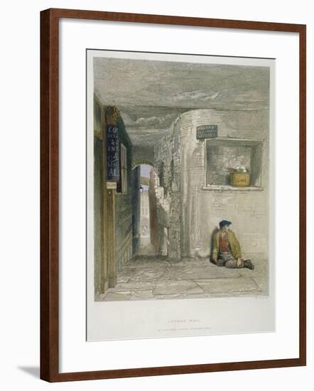 St Martin's Court, Ludgate Hill, City of London, 1851-John Wykeham Archer-Framed Giclee Print