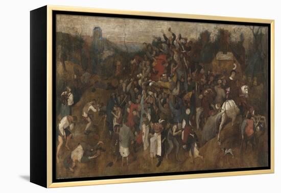 St. Martin's Day Kermis, 1565-1569-Pieter Bruegel the Elder-Framed Premier Image Canvas