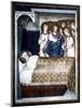 St Martin's Dream, 14th Century-Simone Martini-Mounted Giclee Print