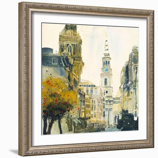 St. Martin's Lane, London-Susan Brown-Framed Giclee Print