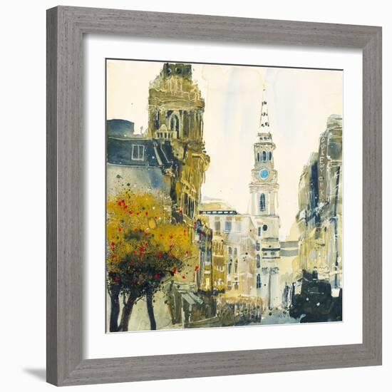 St. Martin's Lane, London-Susan Brown-Framed Giclee Print