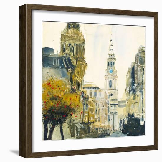 St. Martin's Lane, London-Susan Brown-Framed Giclee Print