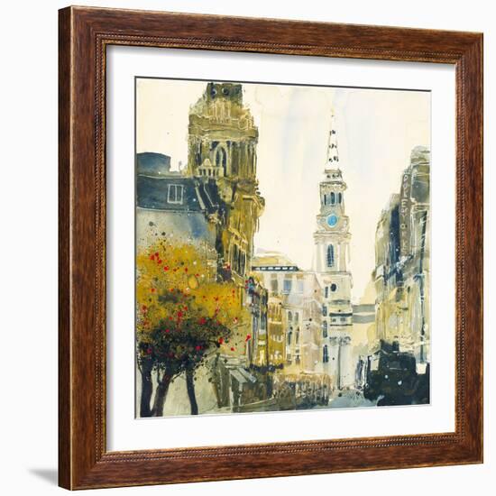 St. Martin's Lane, London-Susan Brown-Framed Giclee Print