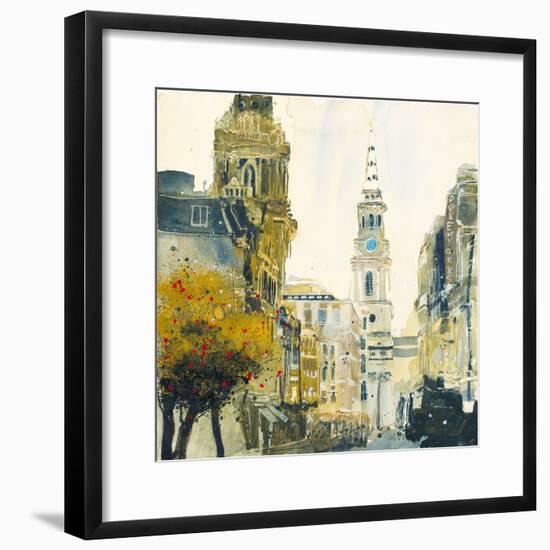 St. Martin's Lane, London-Susan Brown-Framed Giclee Print