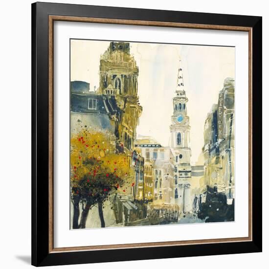 St. Martin's Lane, London-Susan Brown-Framed Giclee Print