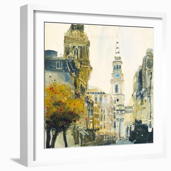 St. Martin's Lane, London-Susan Brown-Framed Giclee Print