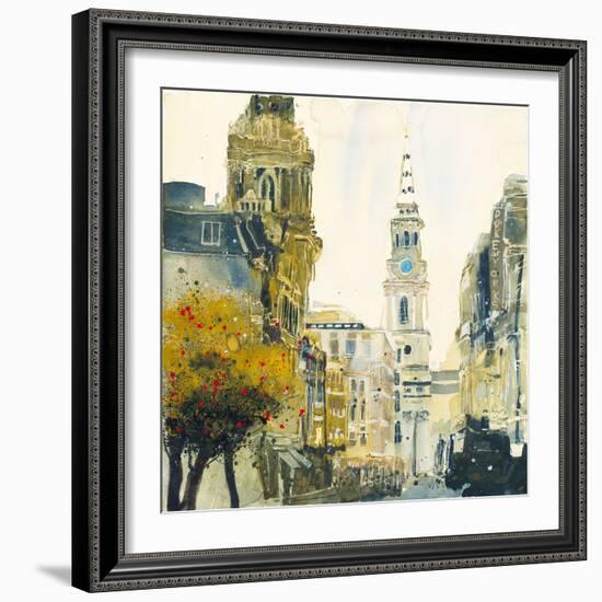 St. Martin's Lane, London-Susan Brown-Framed Giclee Print