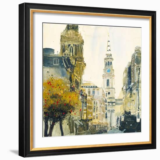 St. Martin's Lane, London-Susan Brown-Framed Giclee Print