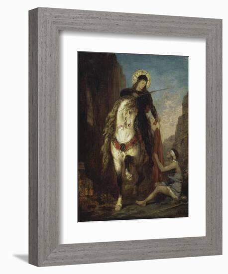 St. Martin-Gustave Moreau-Framed Giclee Print