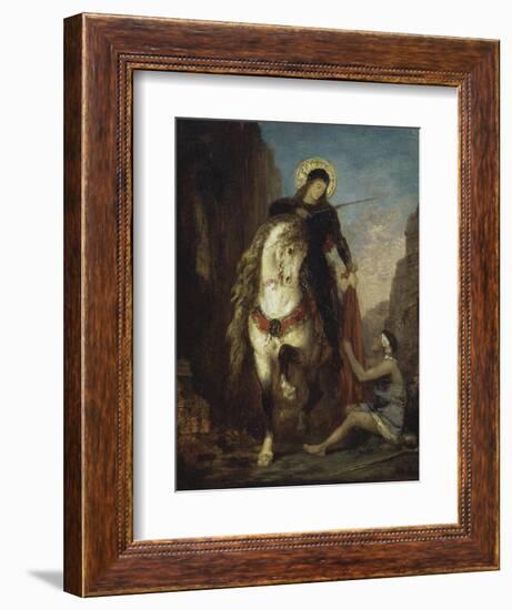 St. Martin-Gustave Moreau-Framed Giclee Print