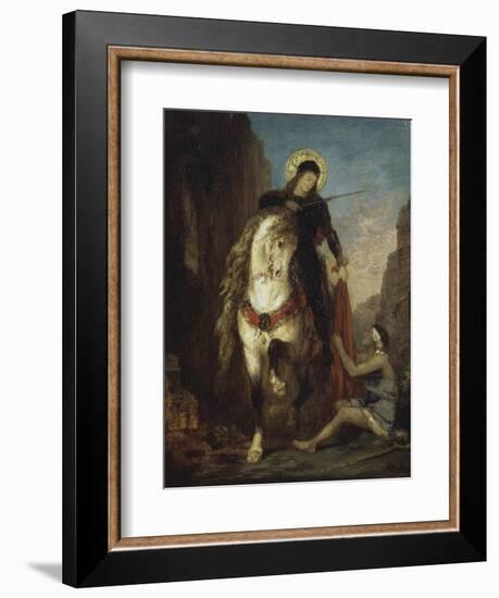 St. Martin-Gustave Moreau-Framed Giclee Print