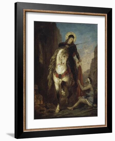 St. Martin-Gustave Moreau-Framed Giclee Print