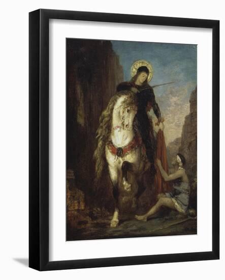 St. Martin-Gustave Moreau-Framed Giclee Print