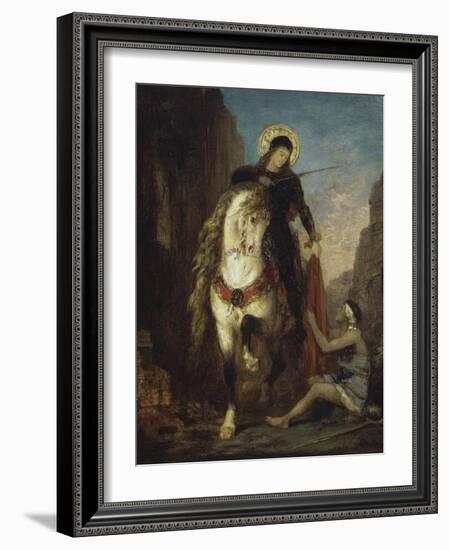 St. Martin-Gustave Moreau-Framed Giclee Print