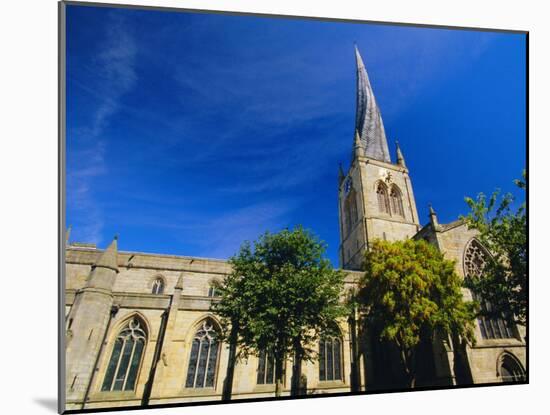 St. Mary and All Saints Church with Its Twisted Spire, Chesterfield, Derbyshire, England, UK-Neale Clarke-Mounted Photographic Print