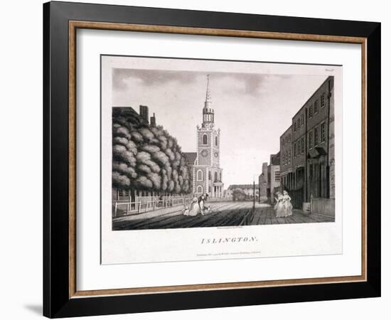 St Mary, Islington, London, 1792-William Ellis-Framed Giclee Print