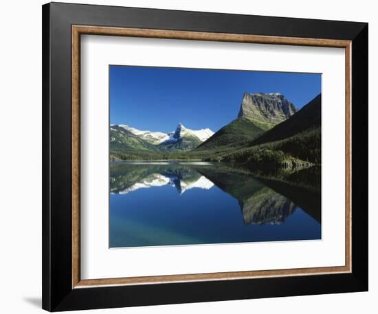 St. Mary Lake, Glacier National Park, Montana, USA-Adam Jones-Framed Photographic Print