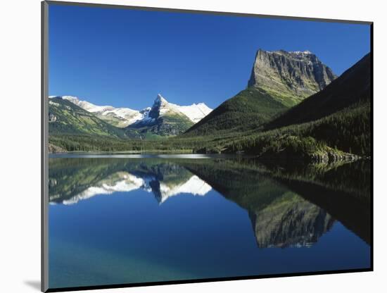 St. Mary Lake, Glacier National Park, Montana, USA-Adam Jones-Mounted Photographic Print