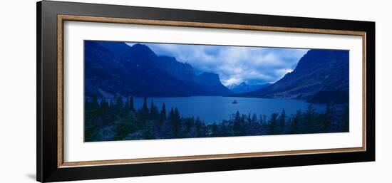 St. Mary Lake, Glacier National Park, Montana-null-Framed Photographic Print