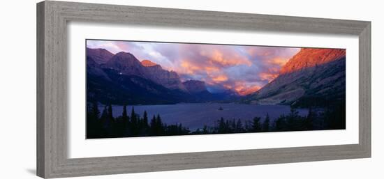 St. Mary Lake, Glacier National Park, Montana-null-Framed Photographic Print