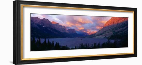 St. Mary Lake, Glacier National Park, Montana-null-Framed Photographic Print