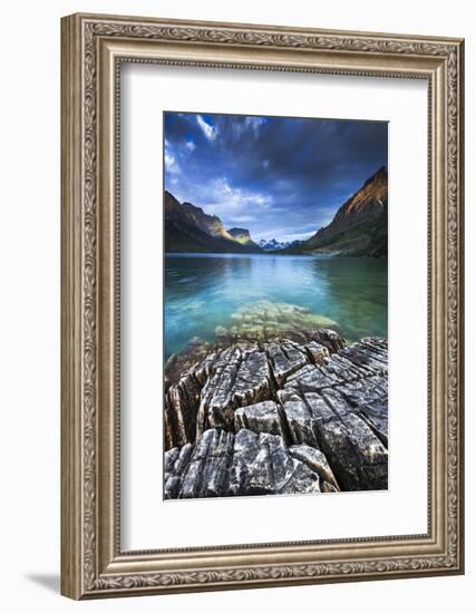 St. Mary Lake Glacier National Park-Jason Savage-Framed Art Print