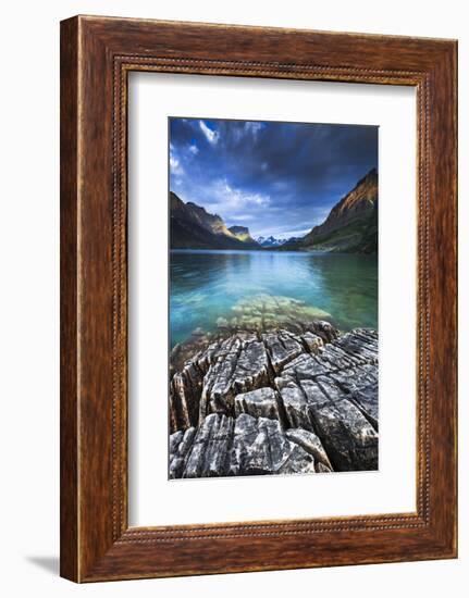 St. Mary Lake Glacier National Park-Jason Savage-Framed Art Print